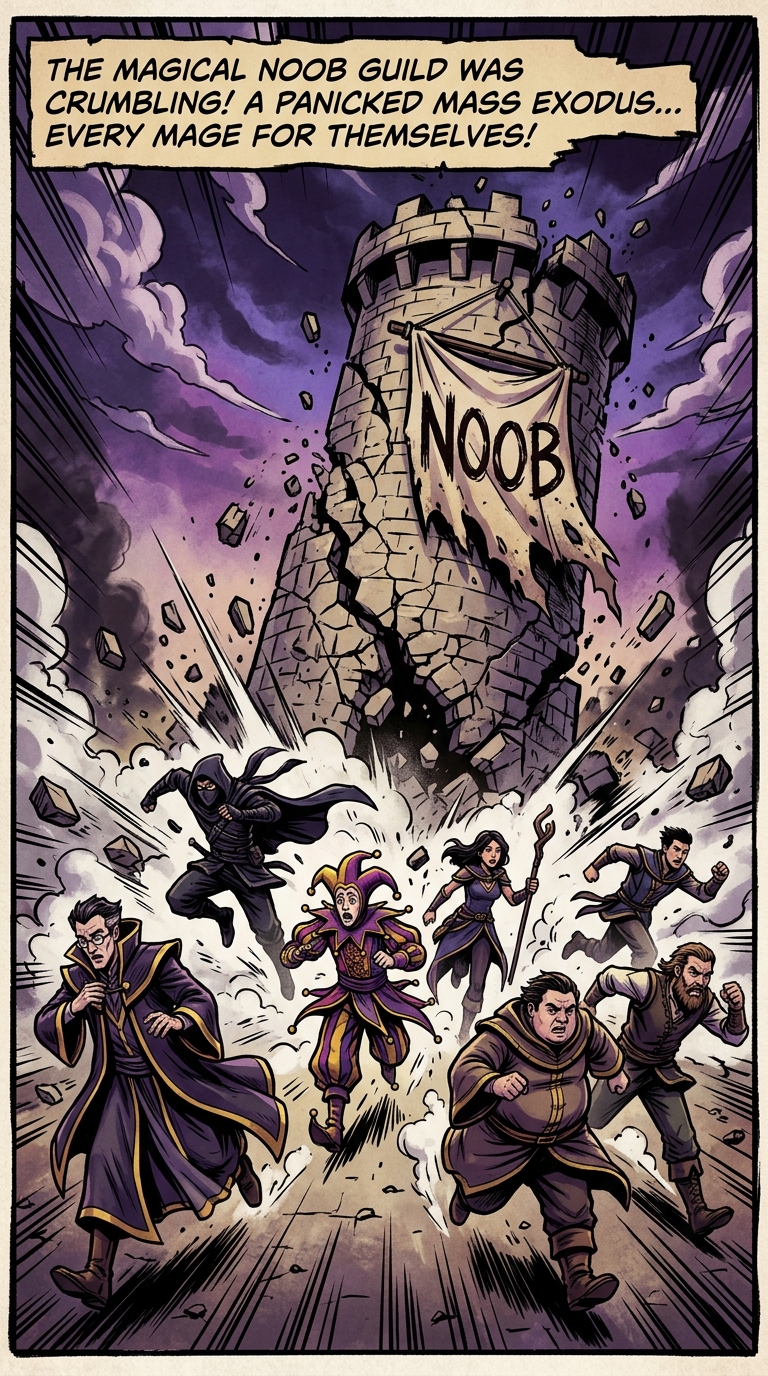 NOOB disbands — all 7 Jeffs flee overnight