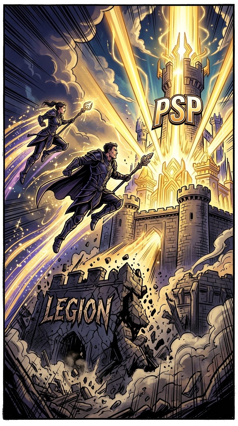 PSP surges — defectors leap from Legion's ashes