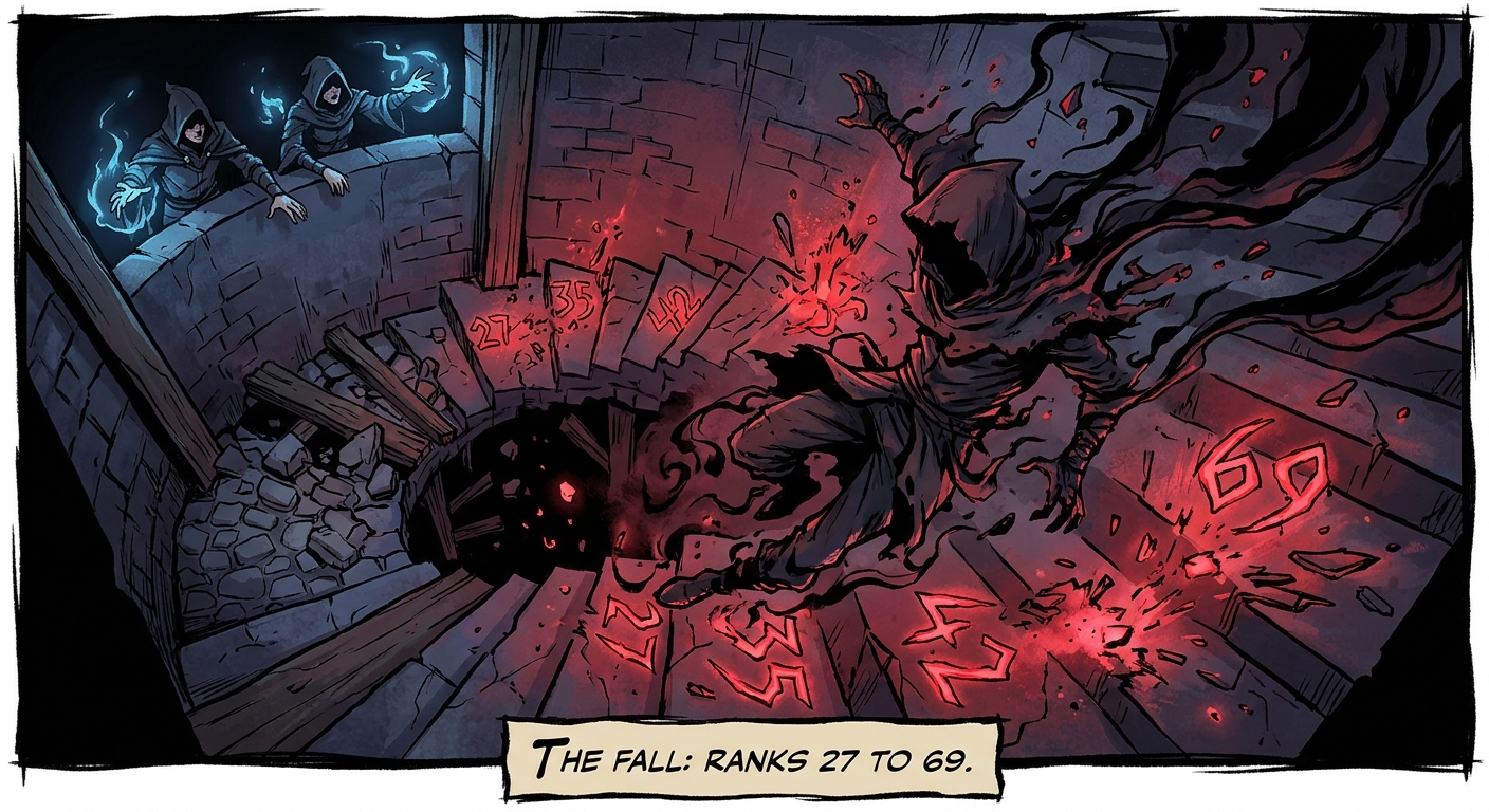 illBeBlack rank collapse
